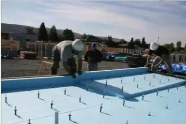 鋪放完成 鋪放完成