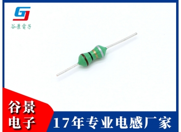 不同频率下感值稳定的色环电感